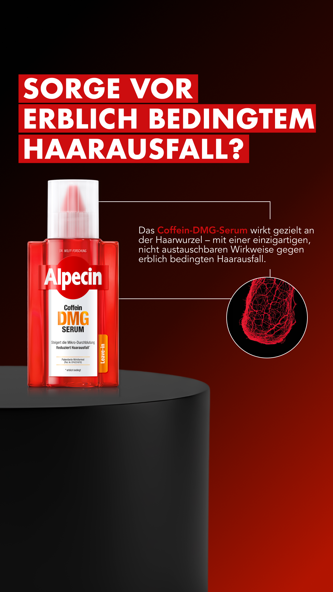 Alpecin Facebook ad
