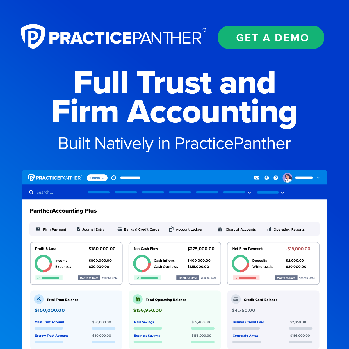 PracticePanther Law Practice Management Software Facebook ad