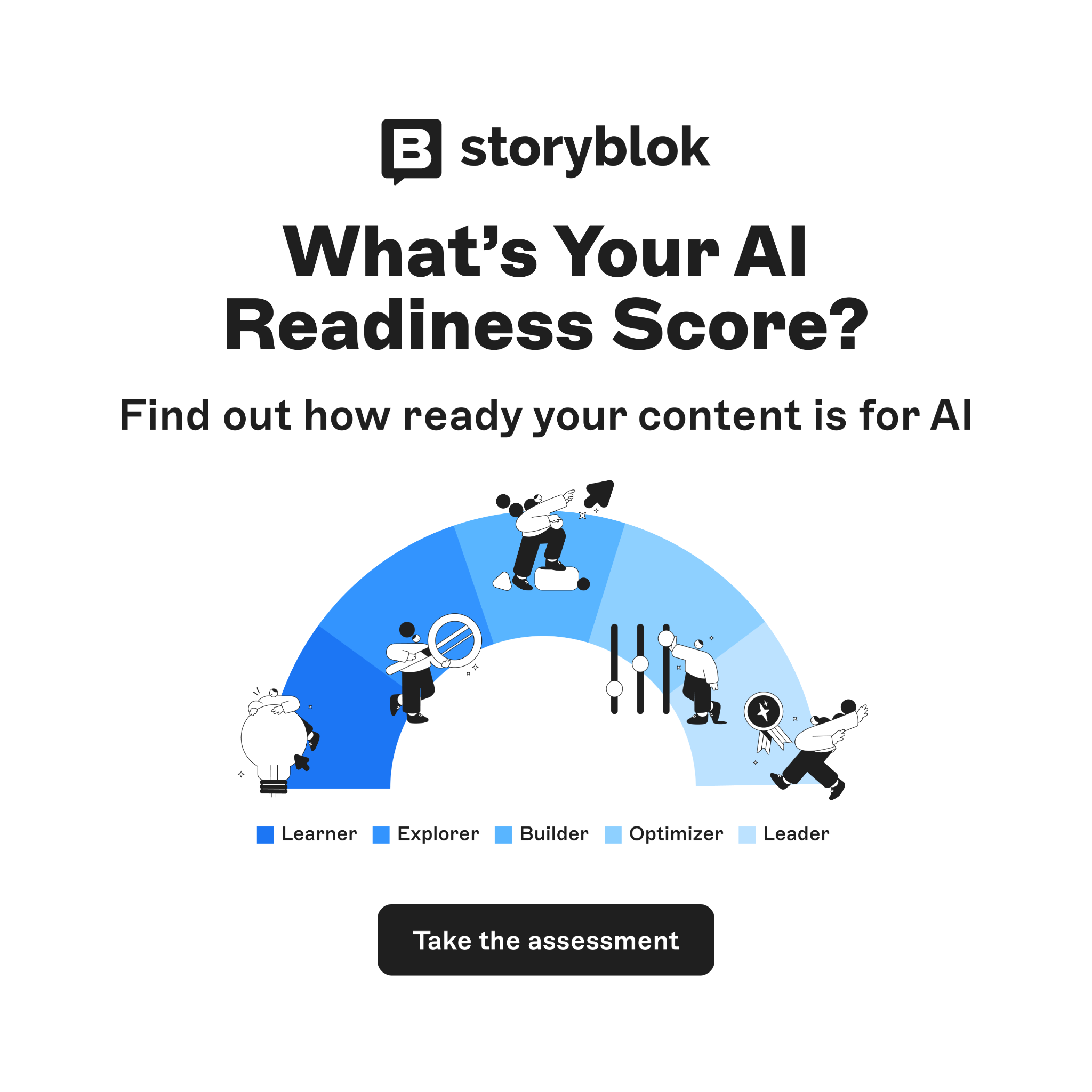 Storyblok Facebook ad