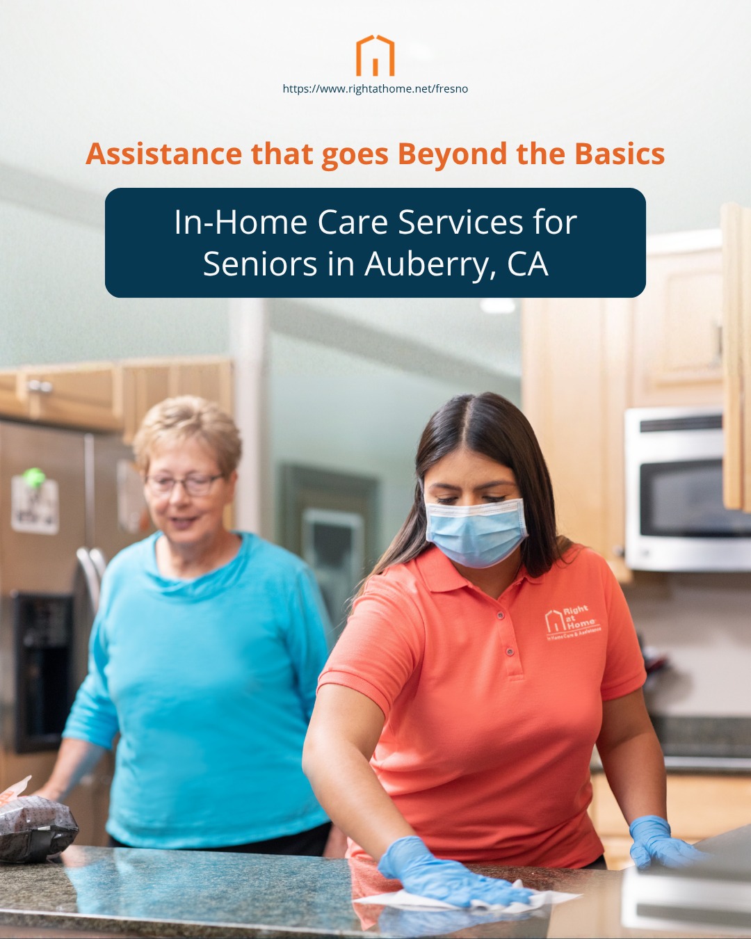 Right at Home Facebook ad: Senior in Home Care in Auberry, CA I Right at Home