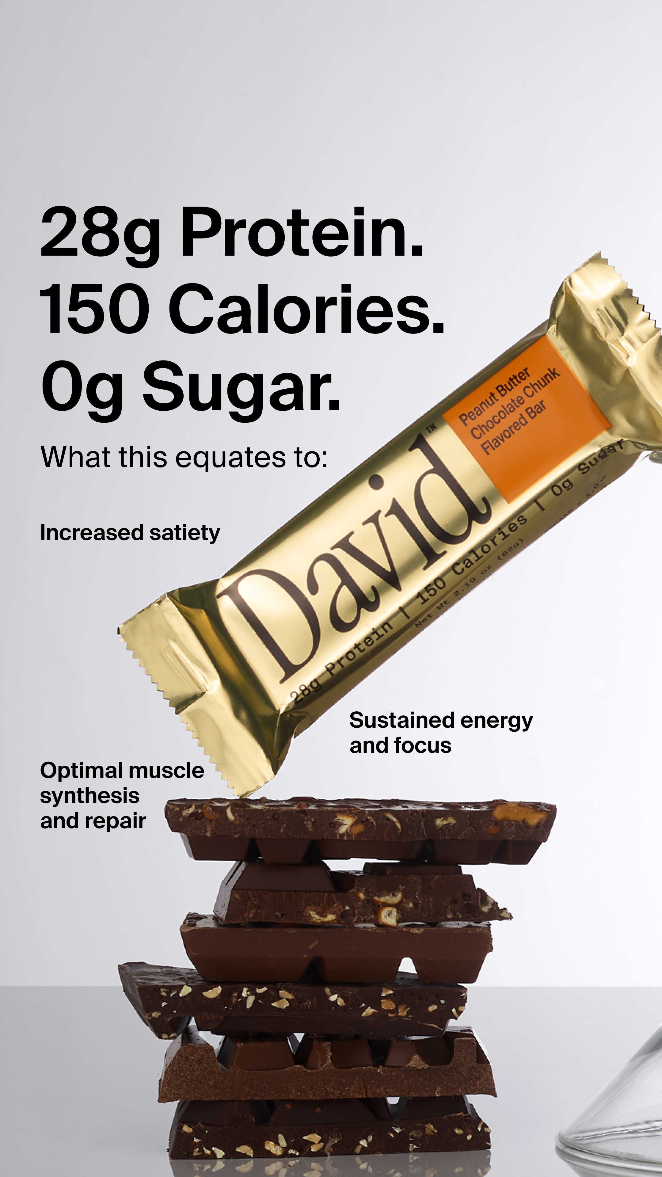 David Protein Facebook ad