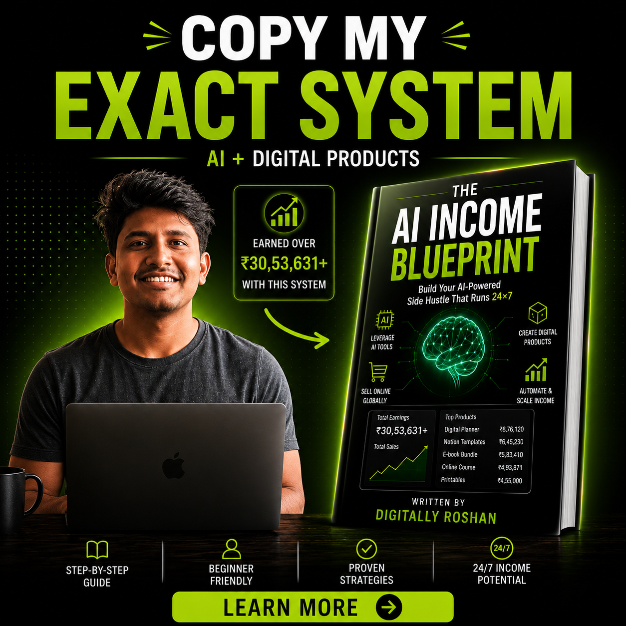 Digitally Roshan Facebook ad