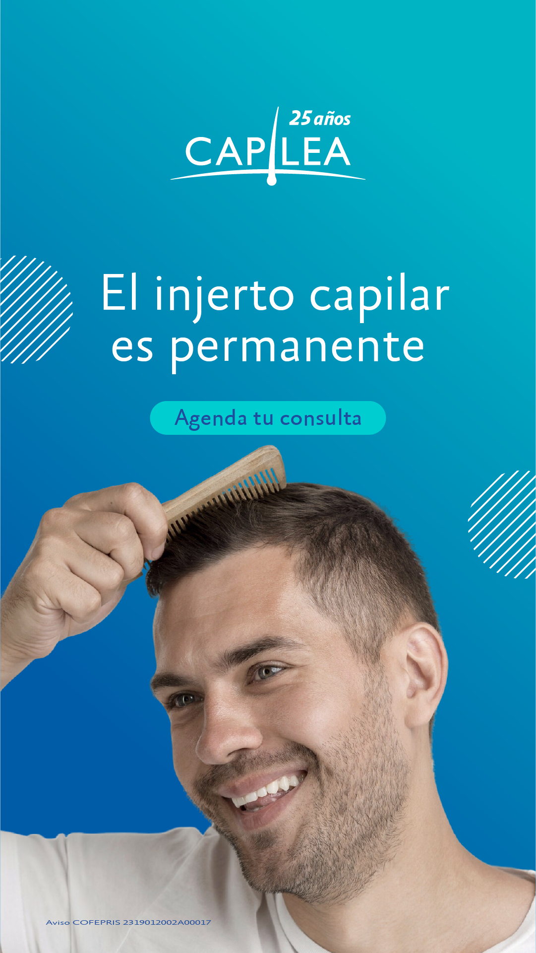 Capilea México Facebook ad