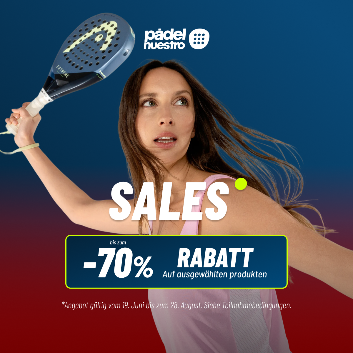 Padel Nuestro España Facebook ad