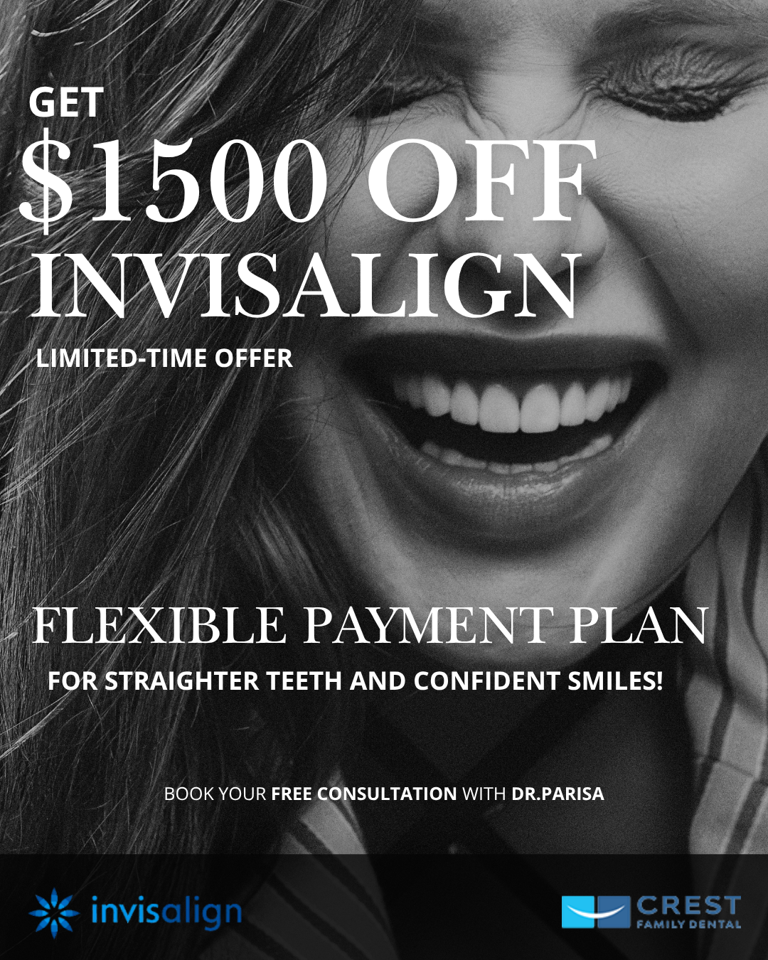 Crest Family Dental Facebook ad