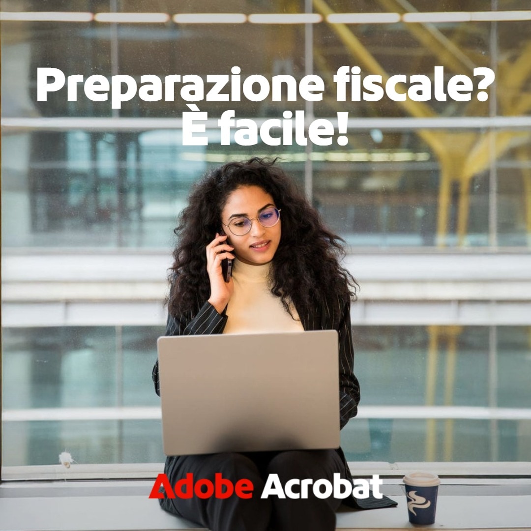 Adobe Acrobat Facebook ad