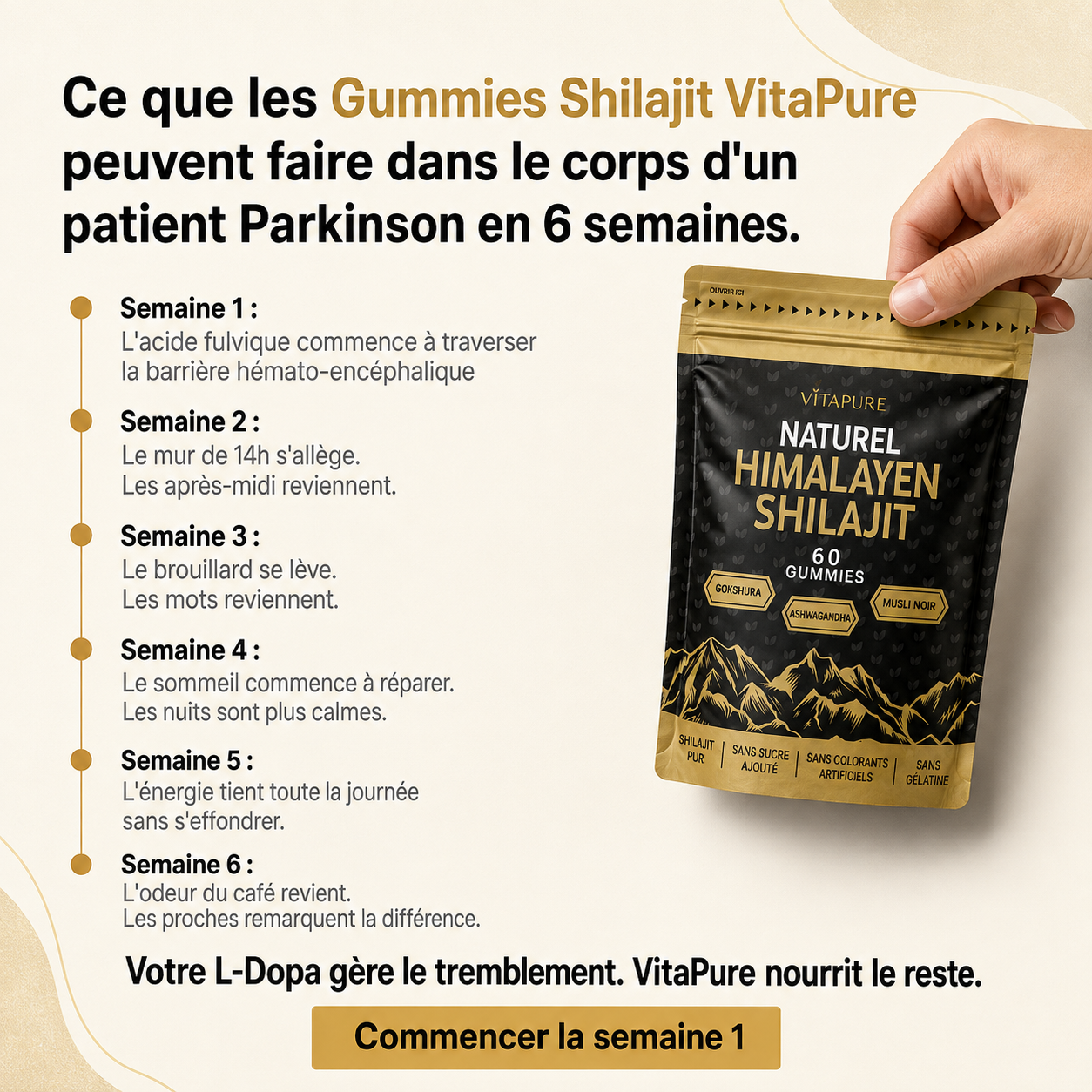 Parkinson Info Santé Facebook ad: Redevenez vous-même.