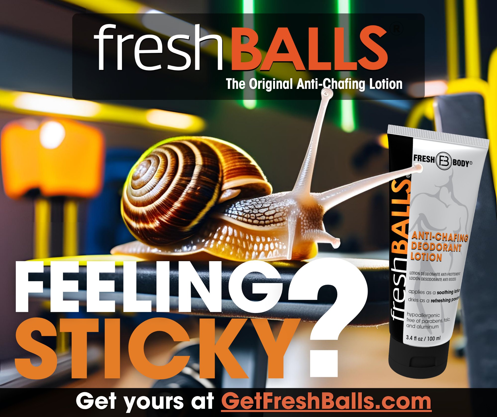 Fresh Balls by Fresh Body Facebook ad