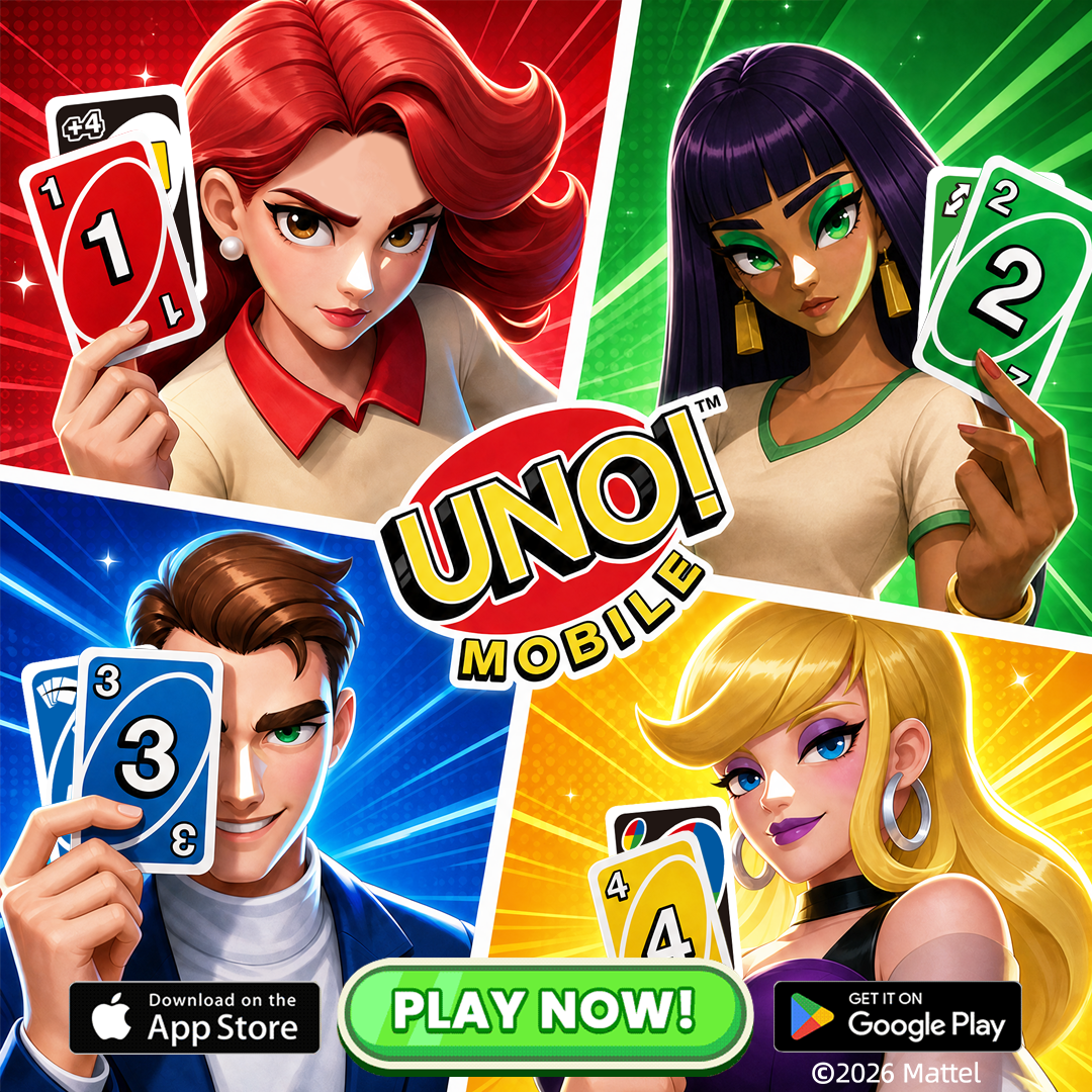 UNO! Mobile Game Facebook ad