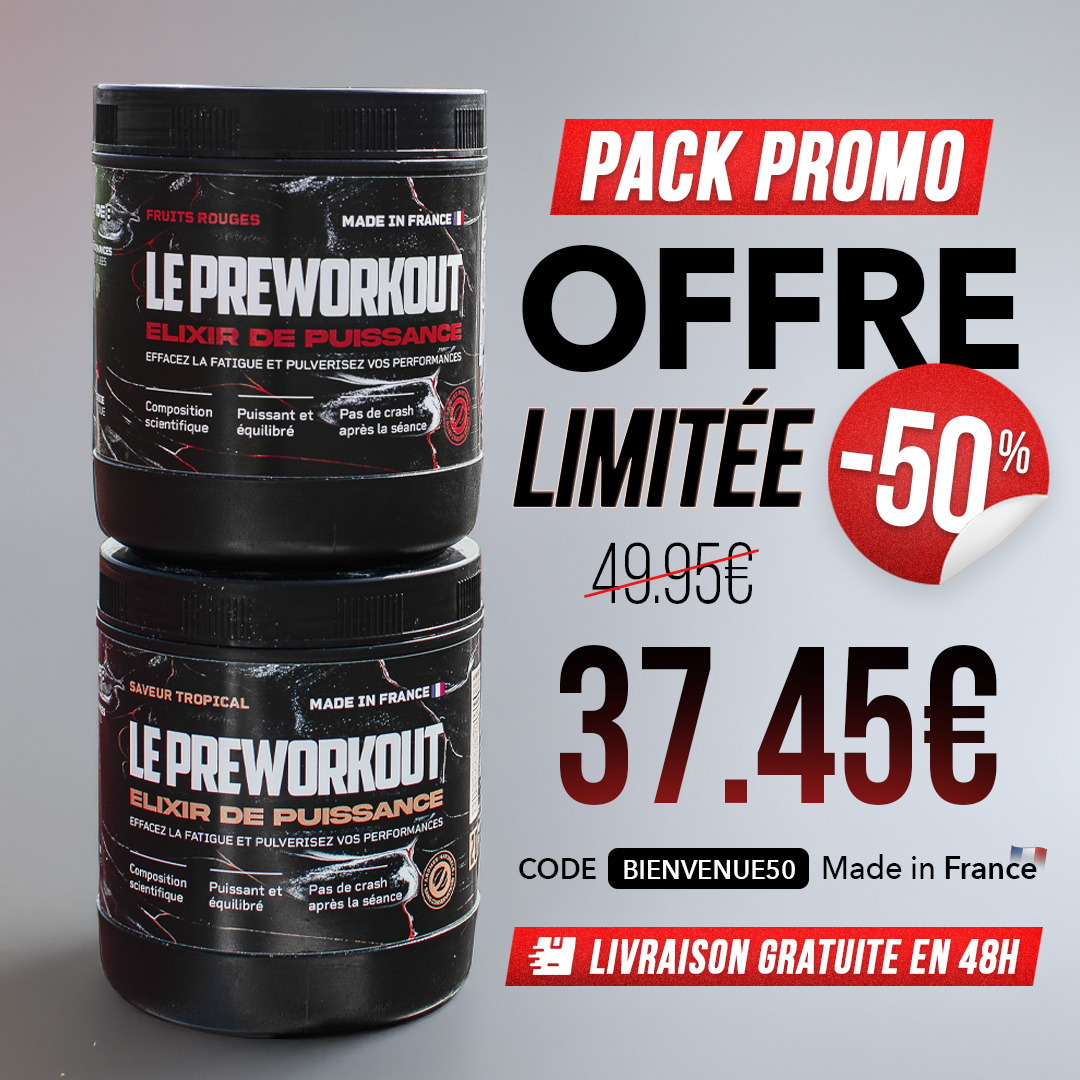 LE Preworkout : Elixir de Puissance Facebook ad