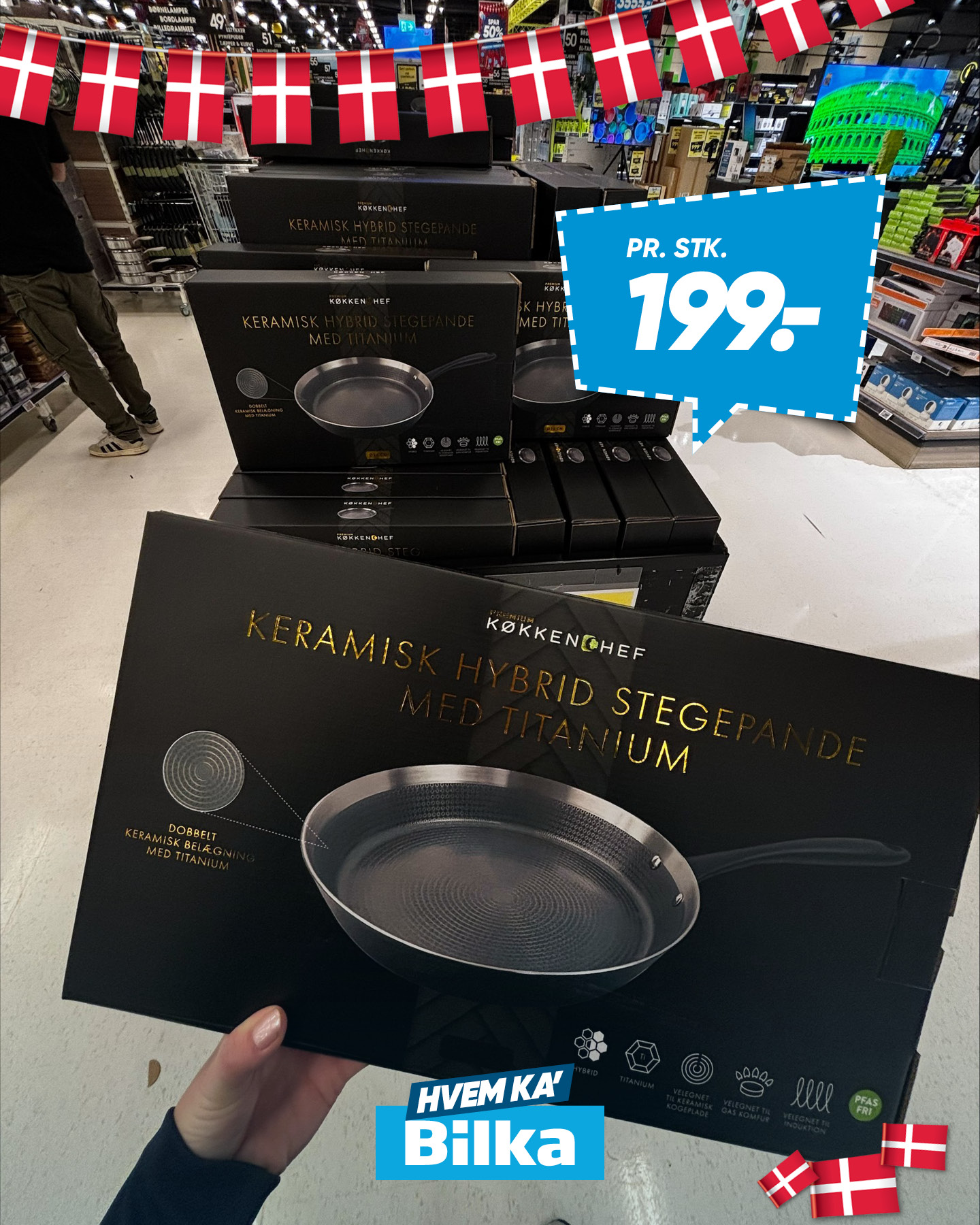 Bilka Facebook ad
