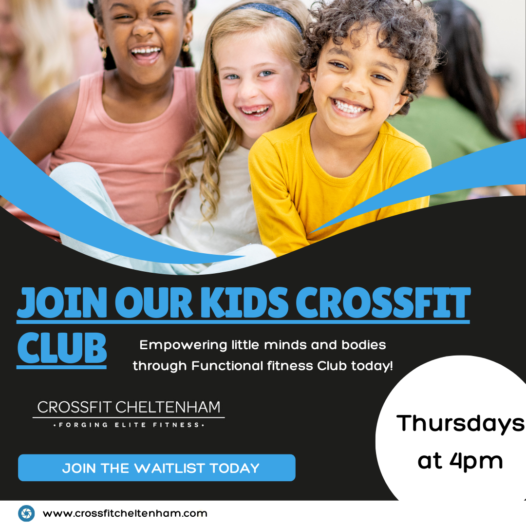 CrossFit Cheltenham Training Facebook ad: Introducing CrossFit Cheltenham Kids Club