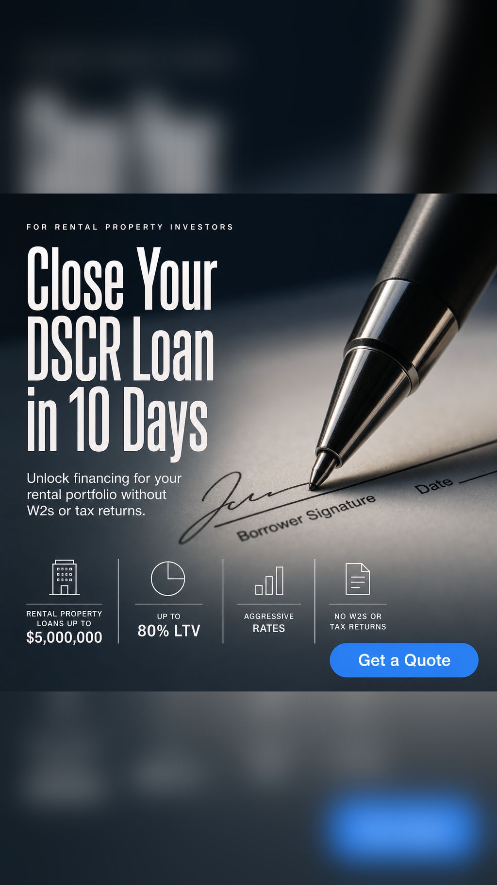 Lifetime Home Finance Facebook ad