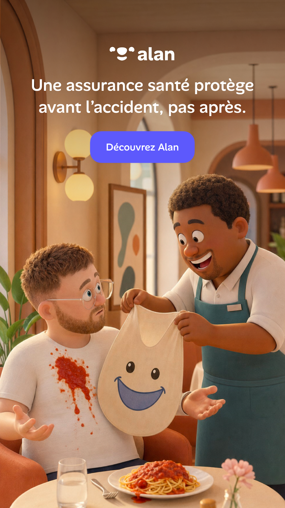 Alan Facebook ad