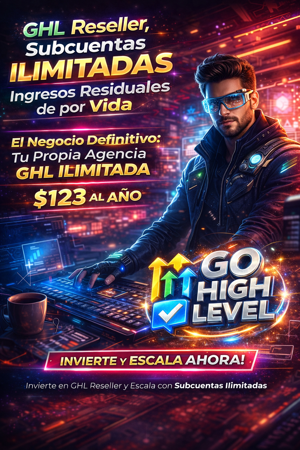Asistencia ScaleUp Business Facebook ad from Mar 31, 2026