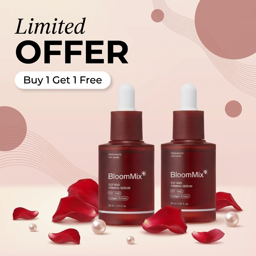 BloomMix Facebook ad: Limited Time, Buy 1 Get 1 Free