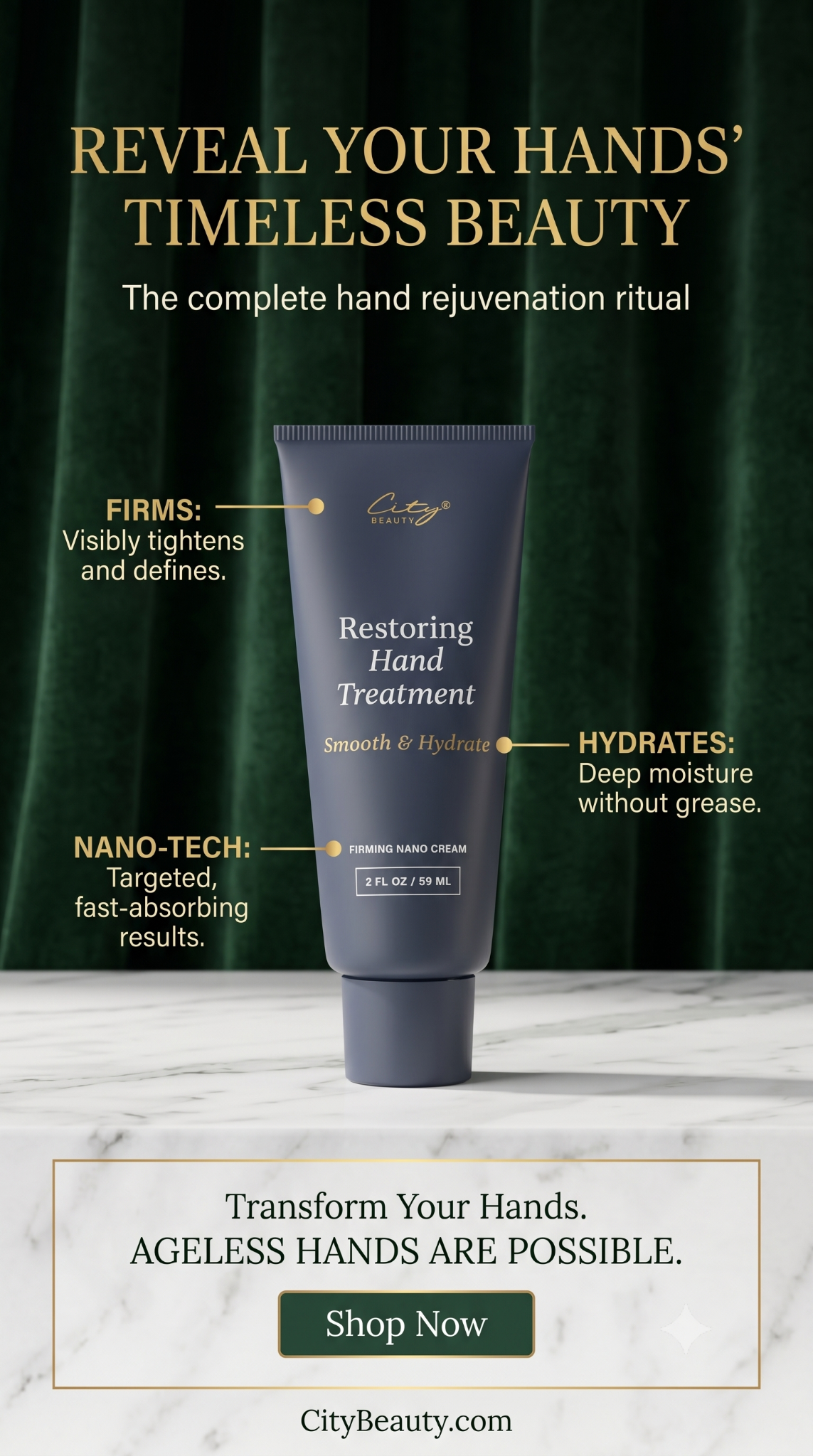City Beauty Facebook ad