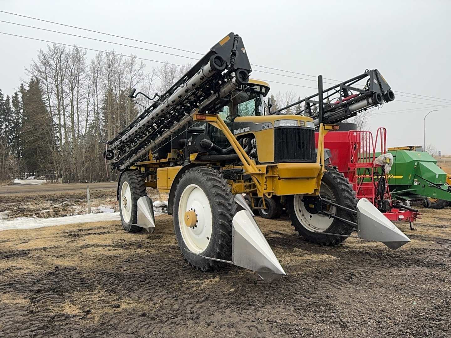 Allen B. Olson Auction Facebook ad: 2026 Rimbey Spring Machinery Consignment Auction