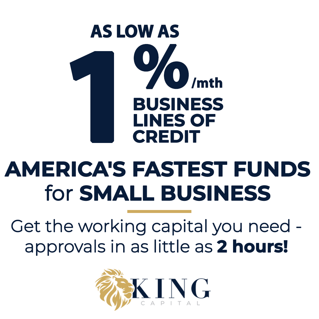 King Capital NYC Facebook ad