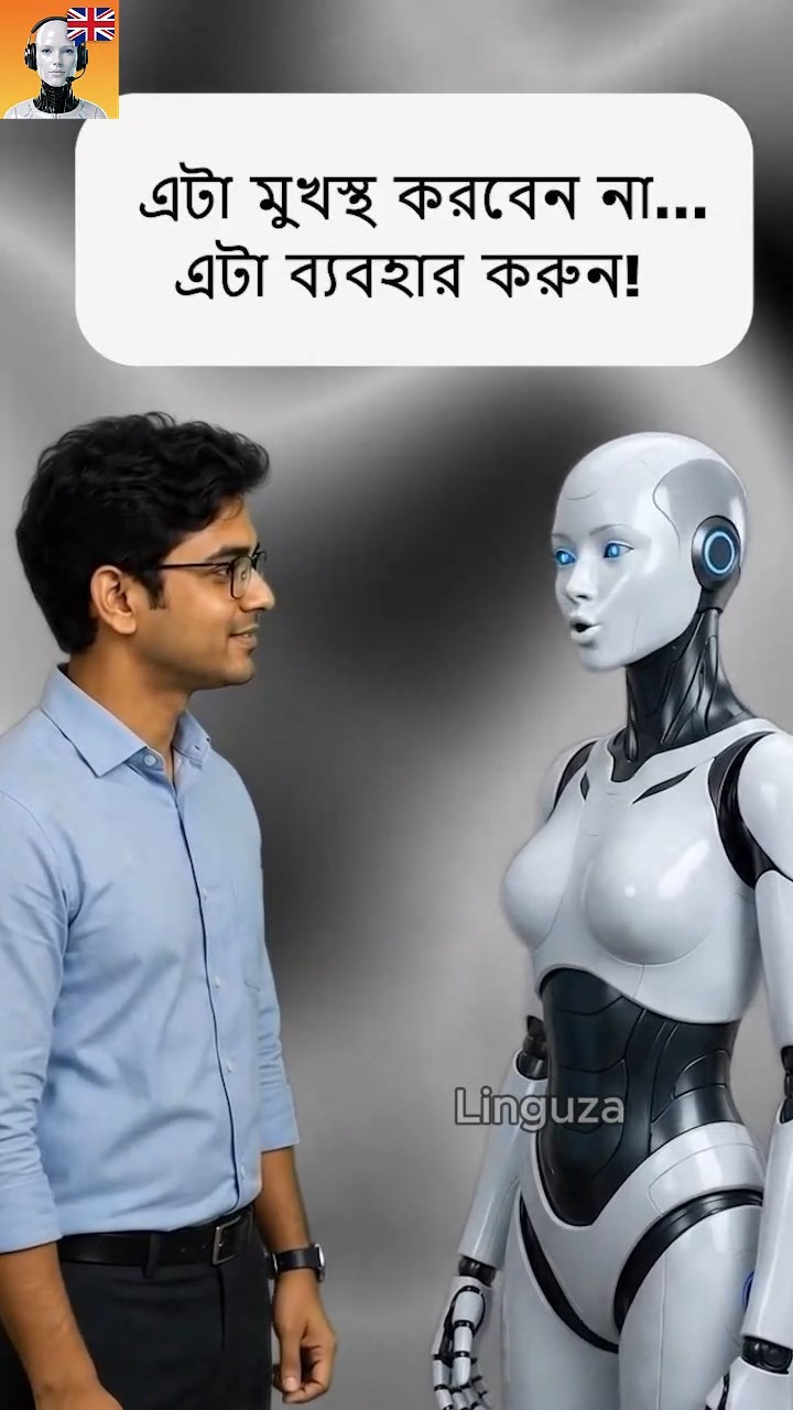 Linguza: AI English Tutor Facebook ad: Try free now!