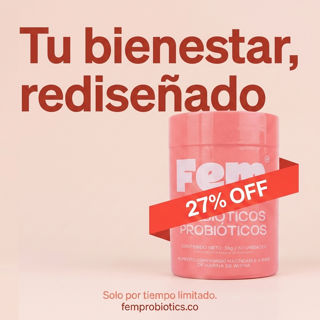Fem Probiotics Facebook ad