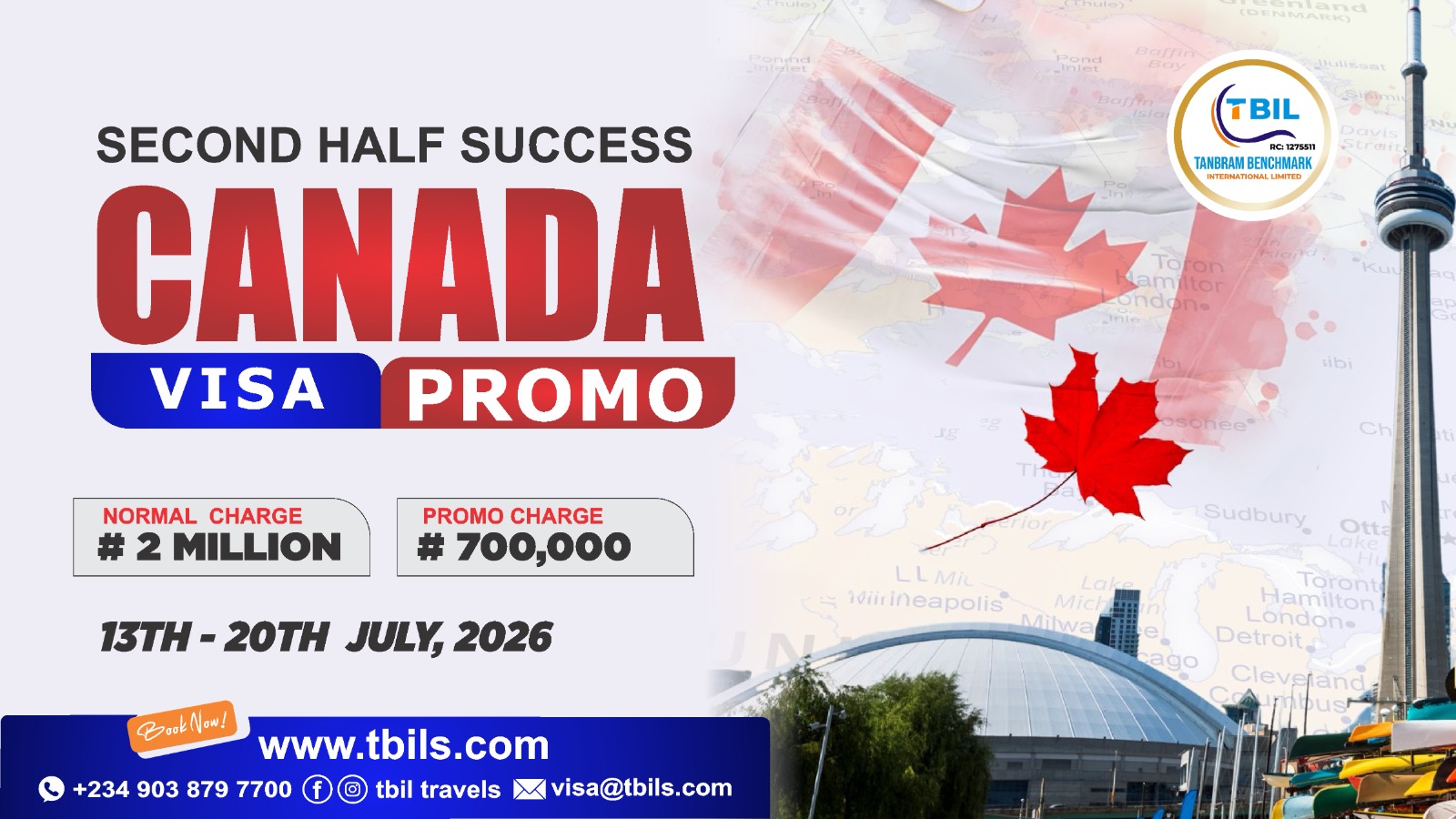 Tanbram Benchmark International Limited Facebook ad from Jul 12, 2026