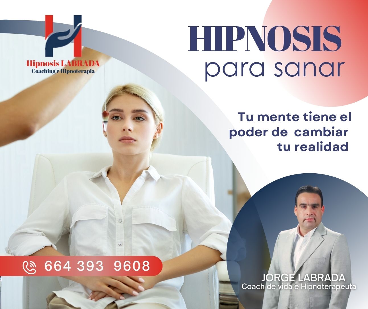 Hipnosis Labrada Facebook ad: ยกHipnosis para sanar!
