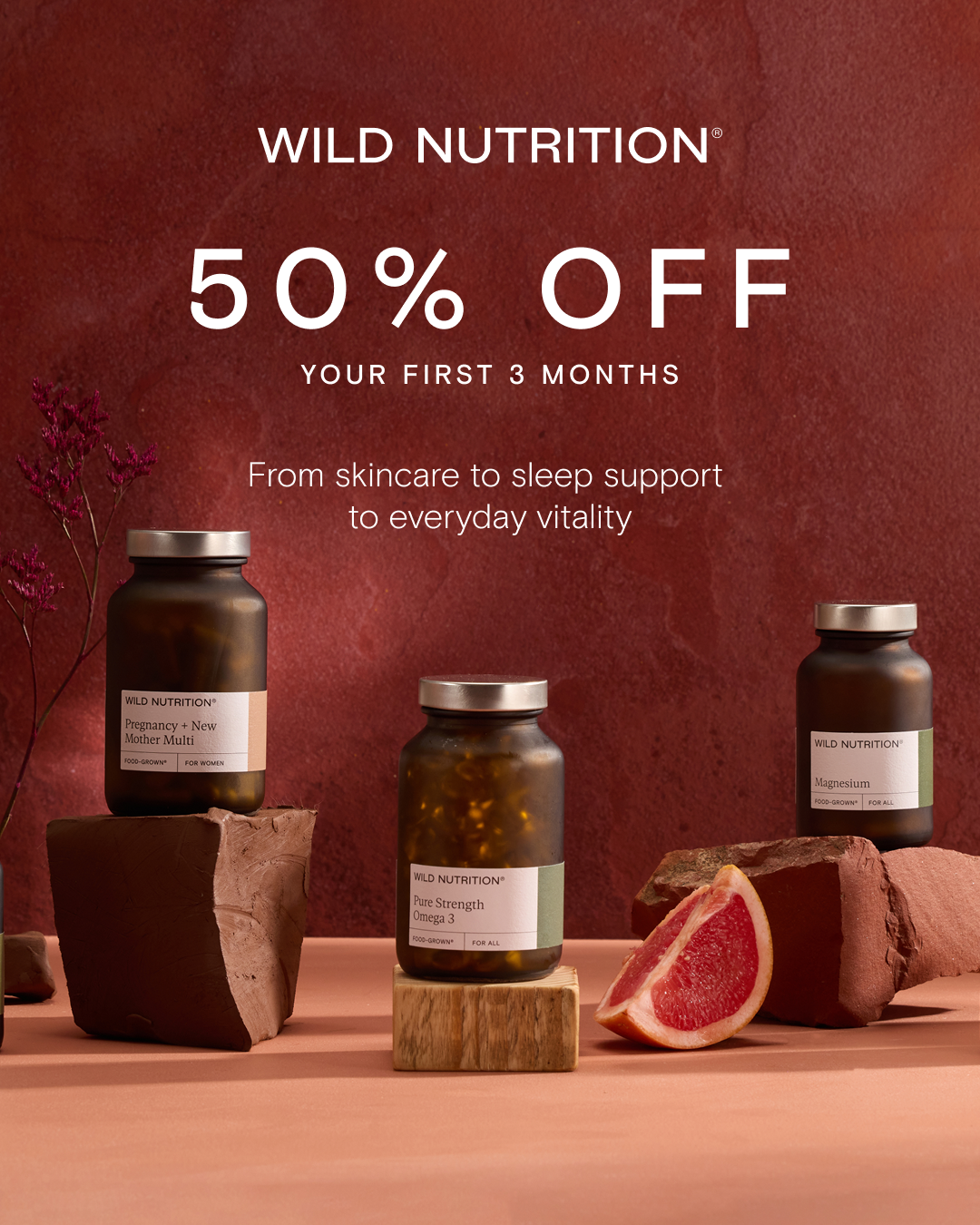 Wild Nutrition Facebook ad
