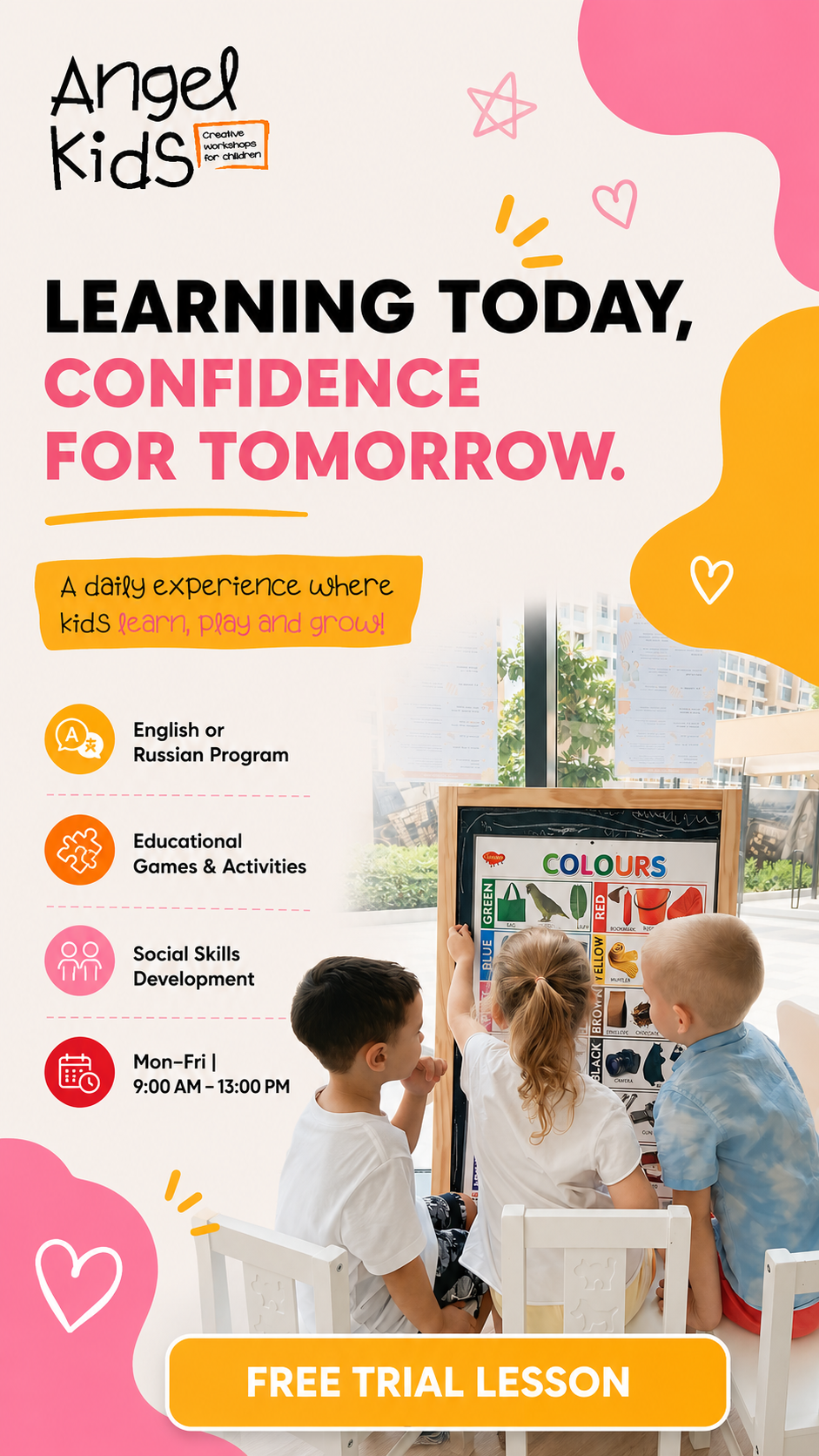 Angel Kids Facebook ad
