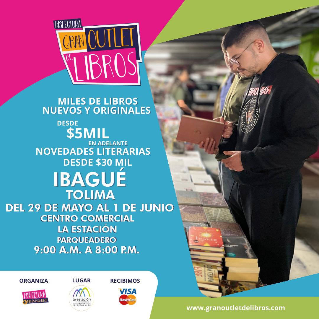 Gran Outlet de Libros Facebook ad: Ibagué, la ciudad musical de Colombia, ahora también…
