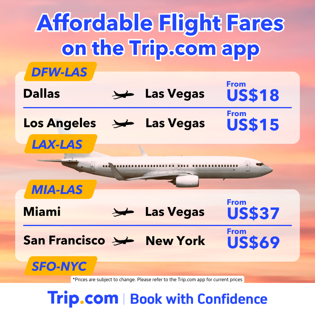 Trip.com Facebook ad