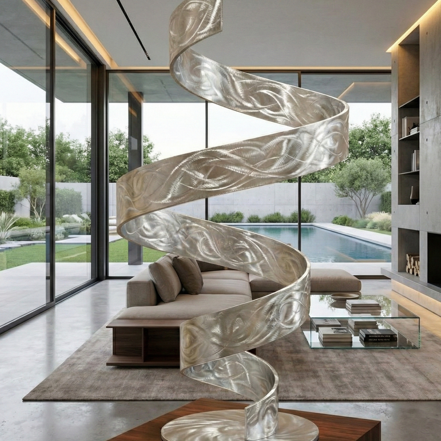 Modern Elements Metal Art Facebook ad: Customers want art that stands out, not mass-produced…