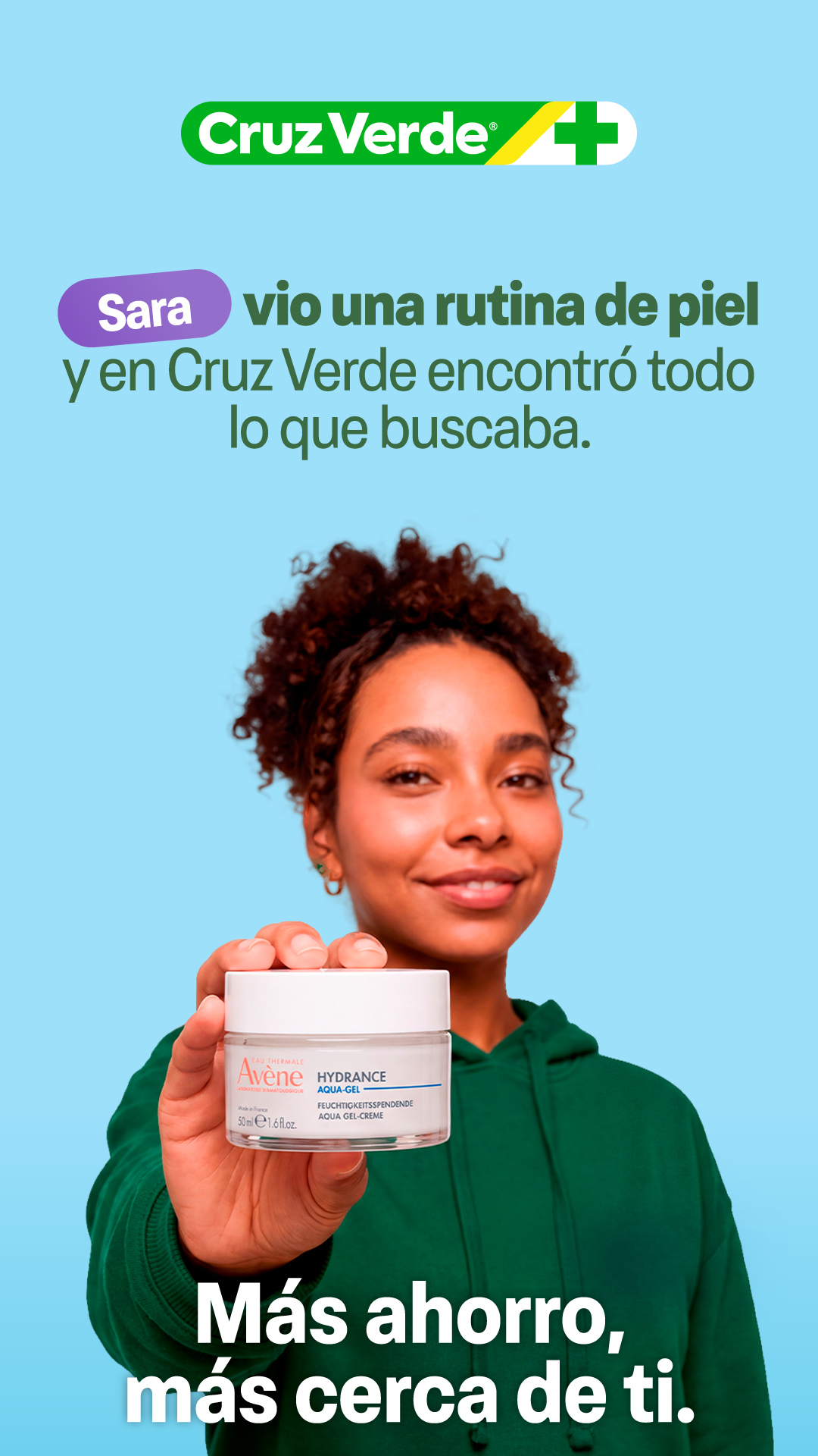 Droguerías Cruz Verde - Colombia Facebook ad: Cruz Verde, más cerca de ti