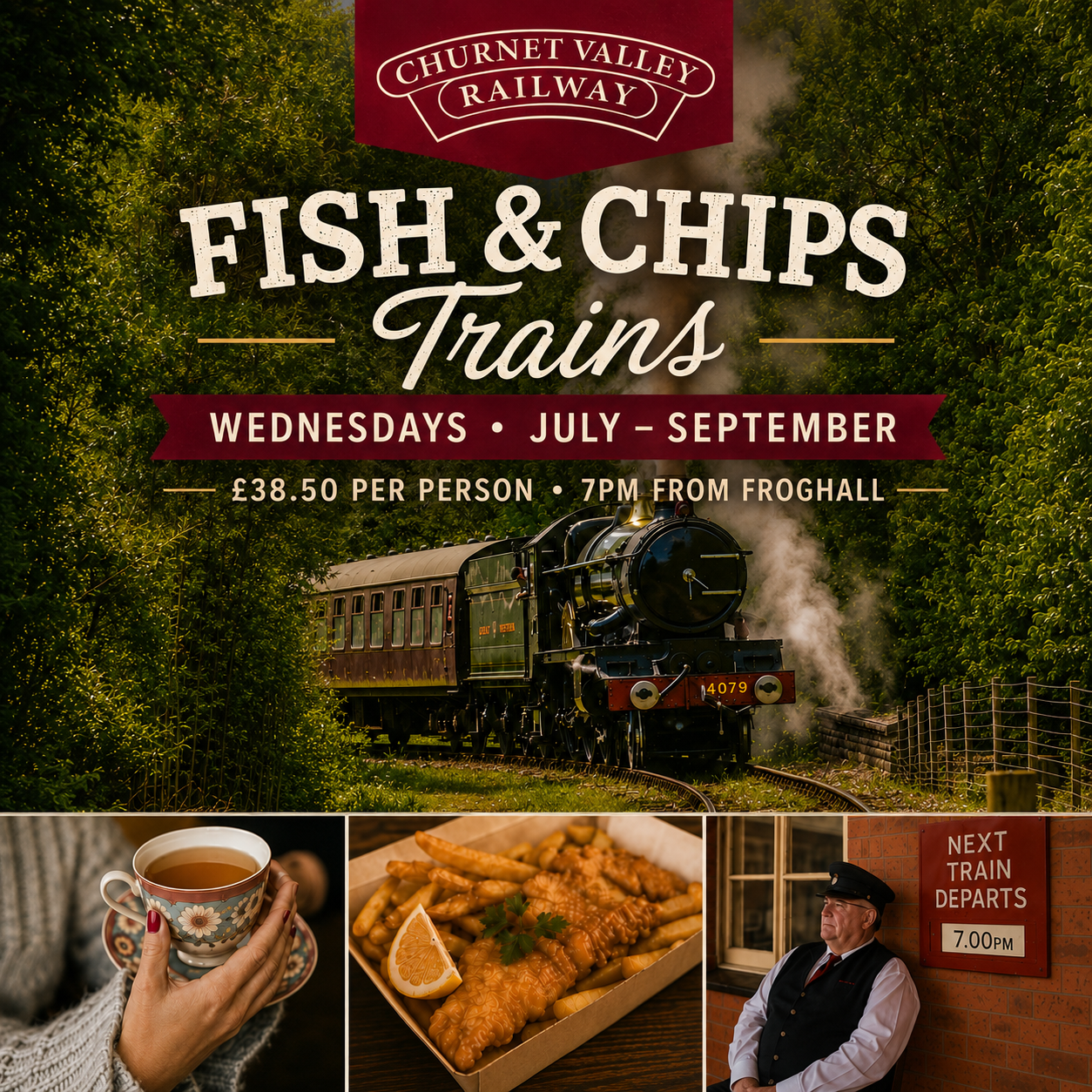 Churnet Valley Railway (1992) PLC Facebook ad