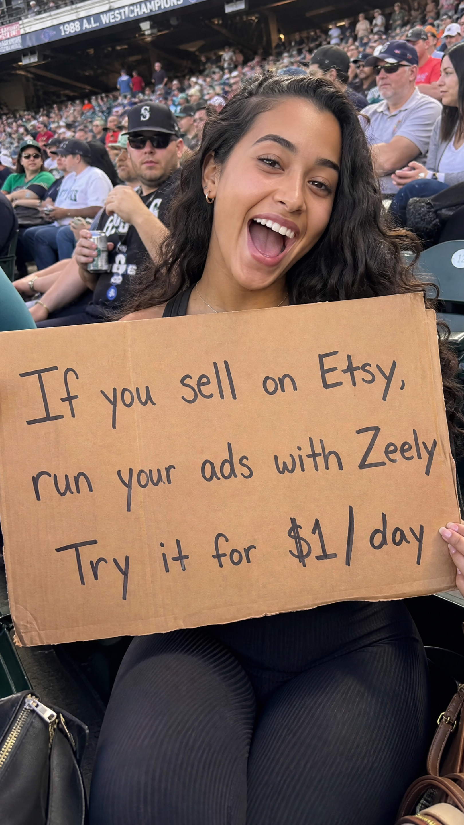Zeely Facebook ad
