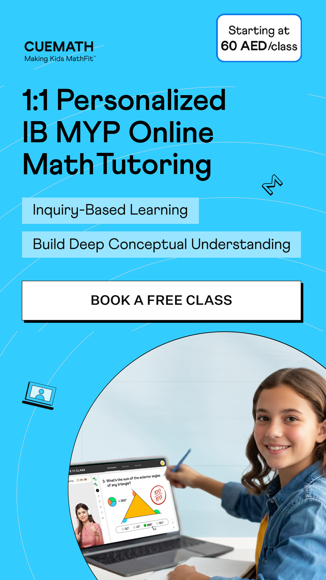 Cuemath Facebook ad