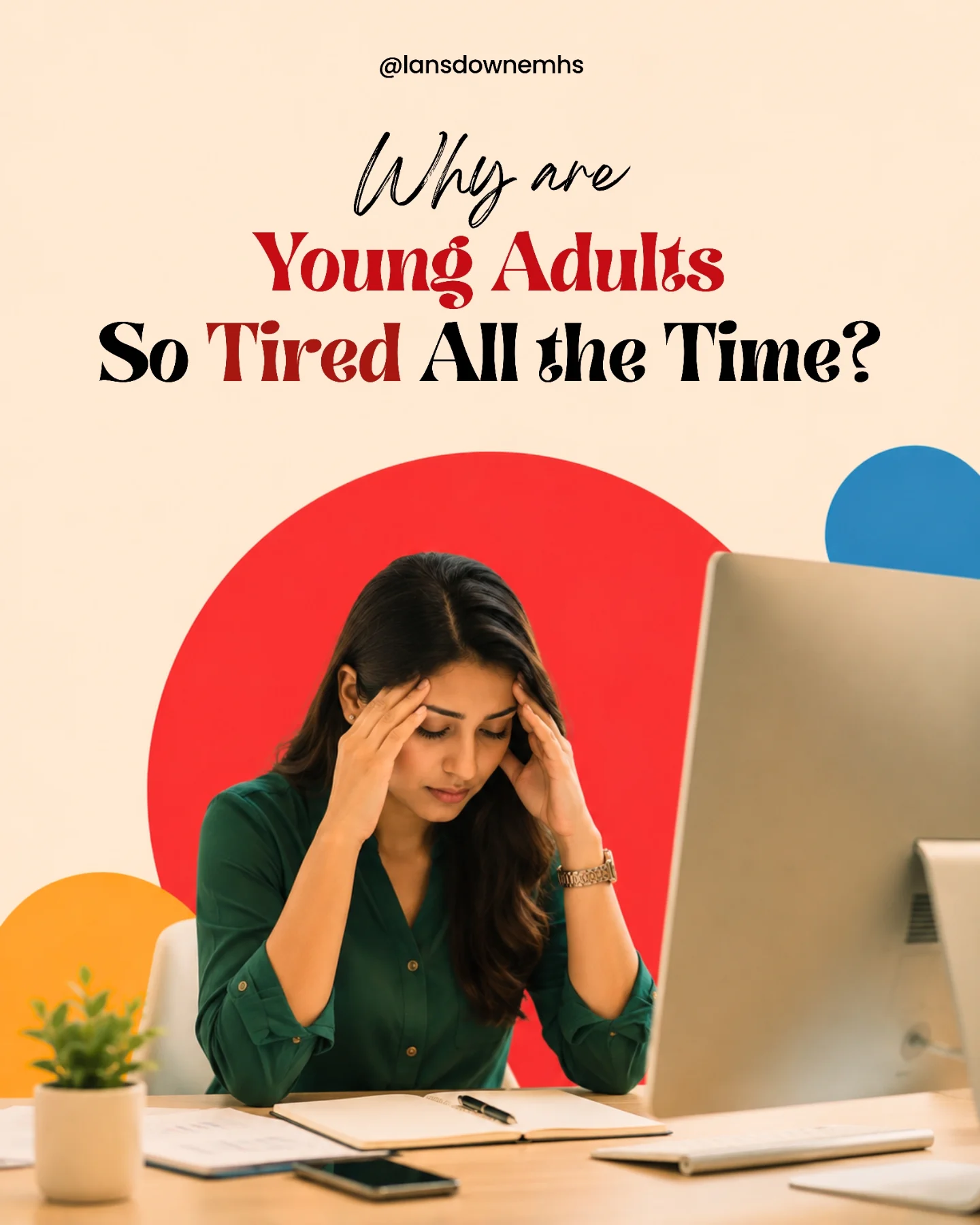 Lansdowne Mental Health Services PLLC Facebook ad: Taking care of your mental health should feel…