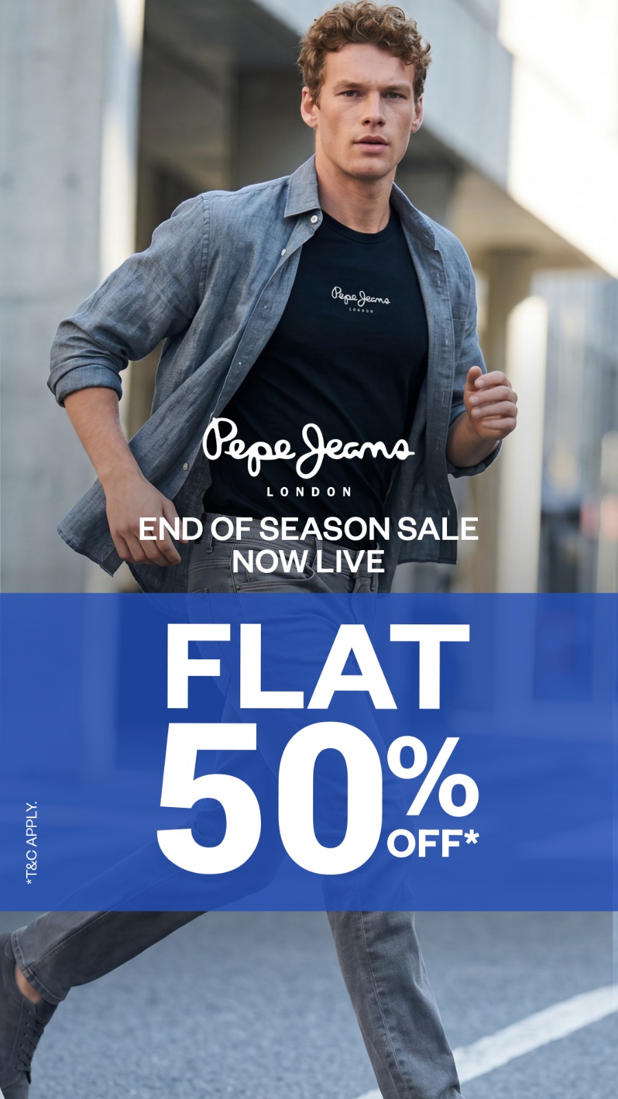 Pepe Jeans London Facebook ad