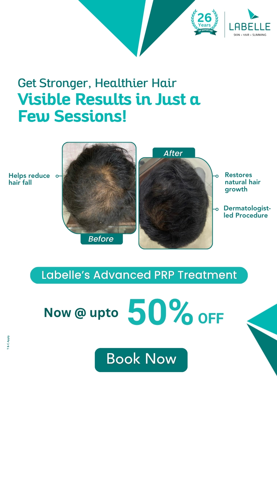 La Belle Slimming, Skin and Hair Clinics Facebook ad