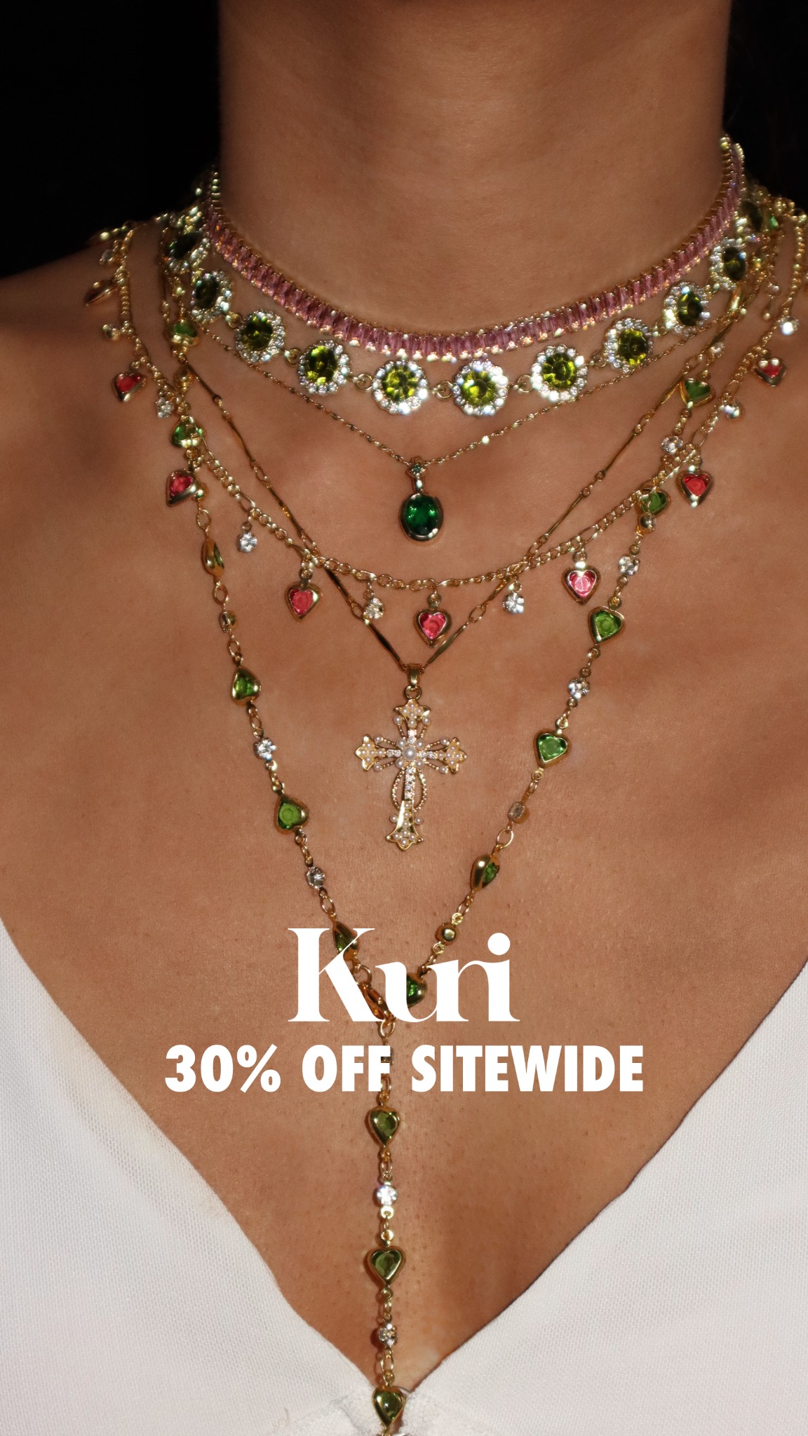 Kuri jewelry Facebook ad