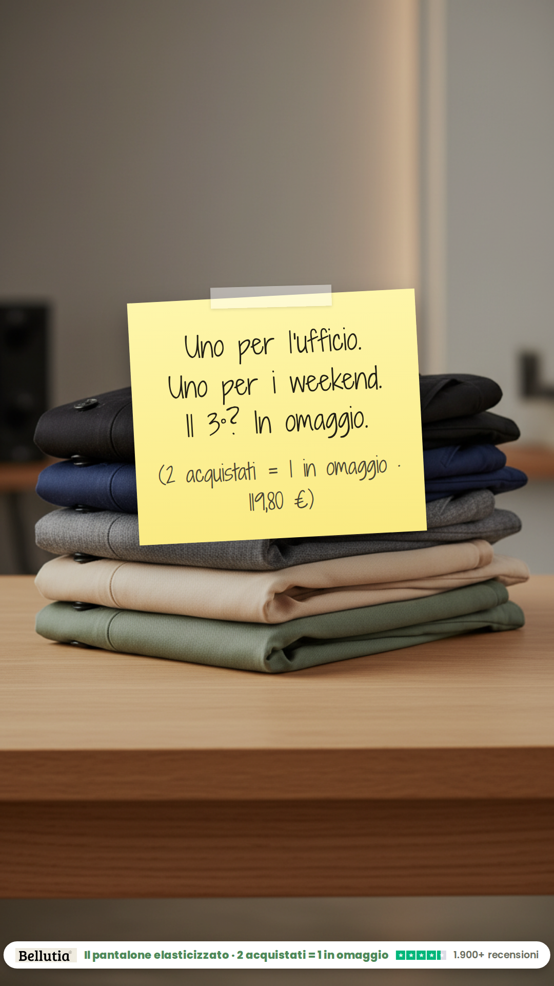 Daniel Fashion Facebook ad: 2 acquistati = 1 in omaggio
