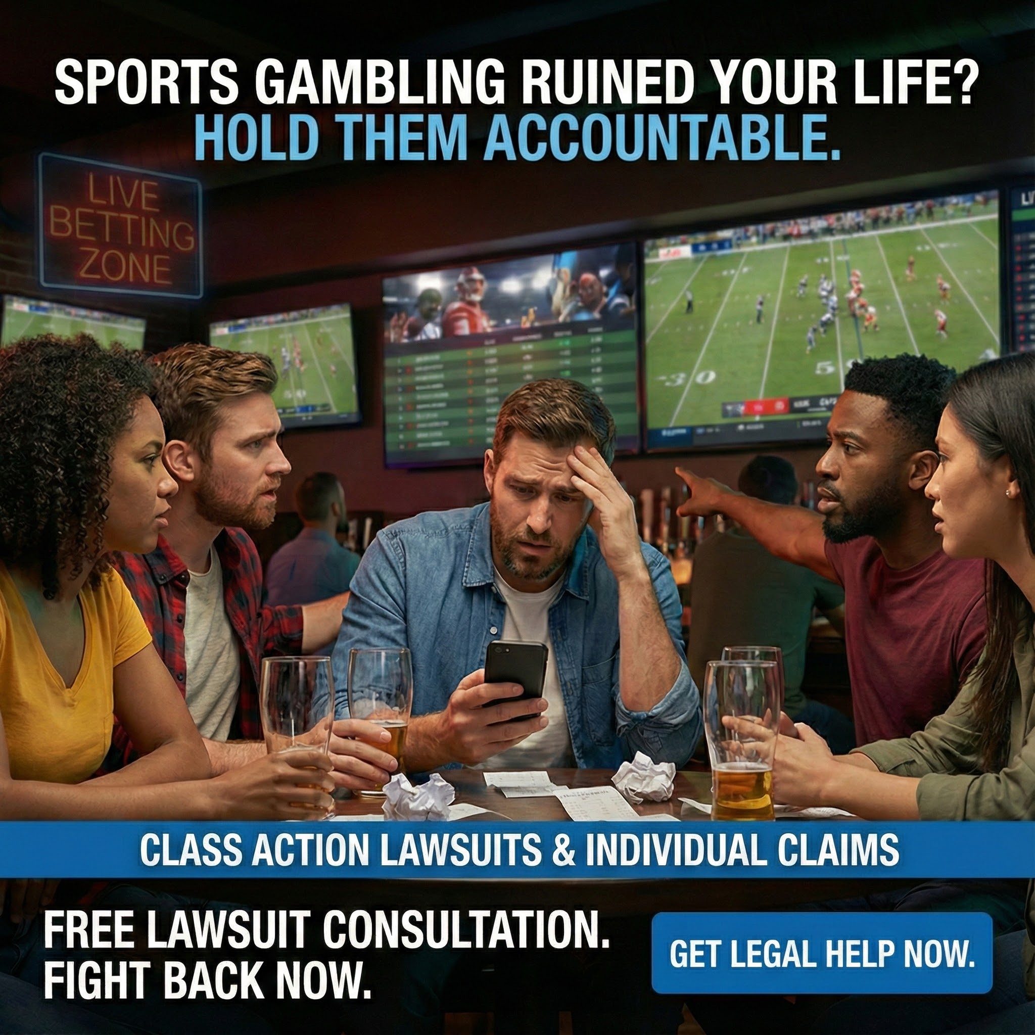 Injury Claims Facebook ad
