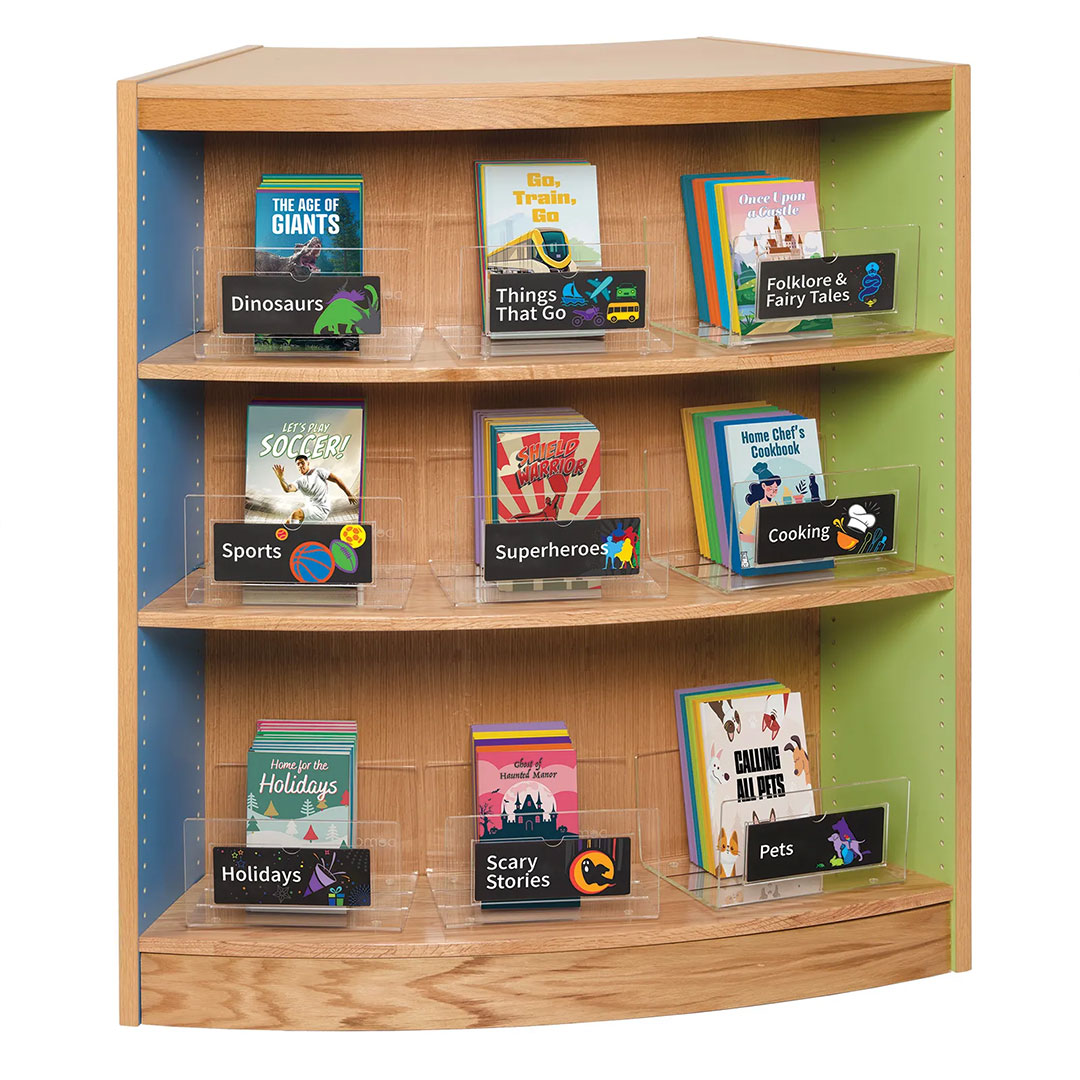 Demco Facebook ad: Transform your collection into an unforgettable browsing…