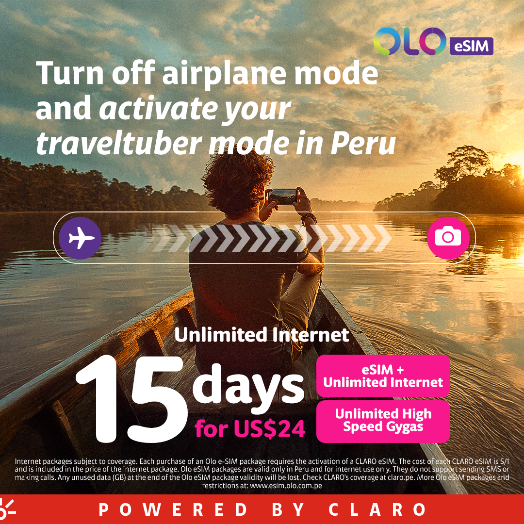 Claro Perú Facebook ad