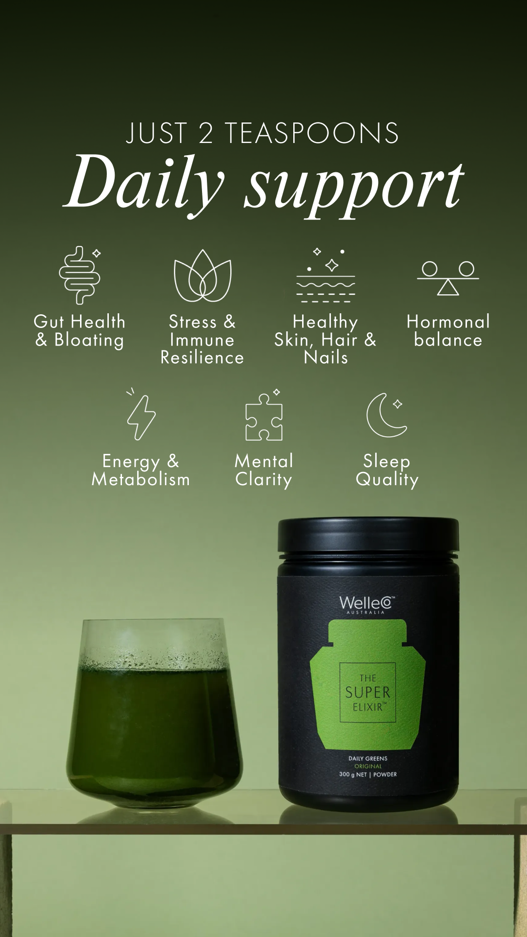 WelleCo Facebook ad
