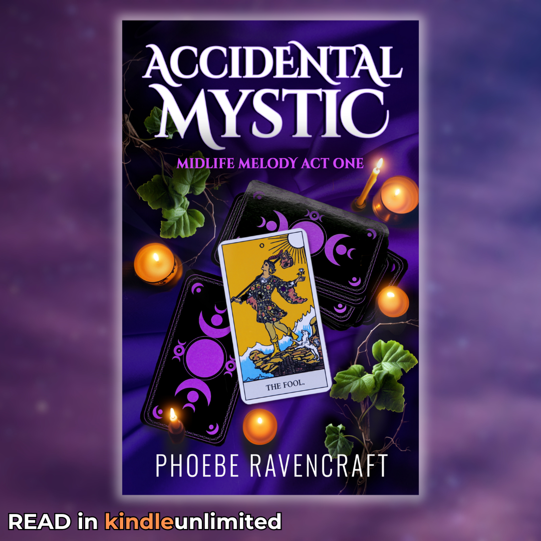 Phoebe Ravencraft - Author Facebook ad: MAGIC & MAYHEM in Kindle Unlimited!