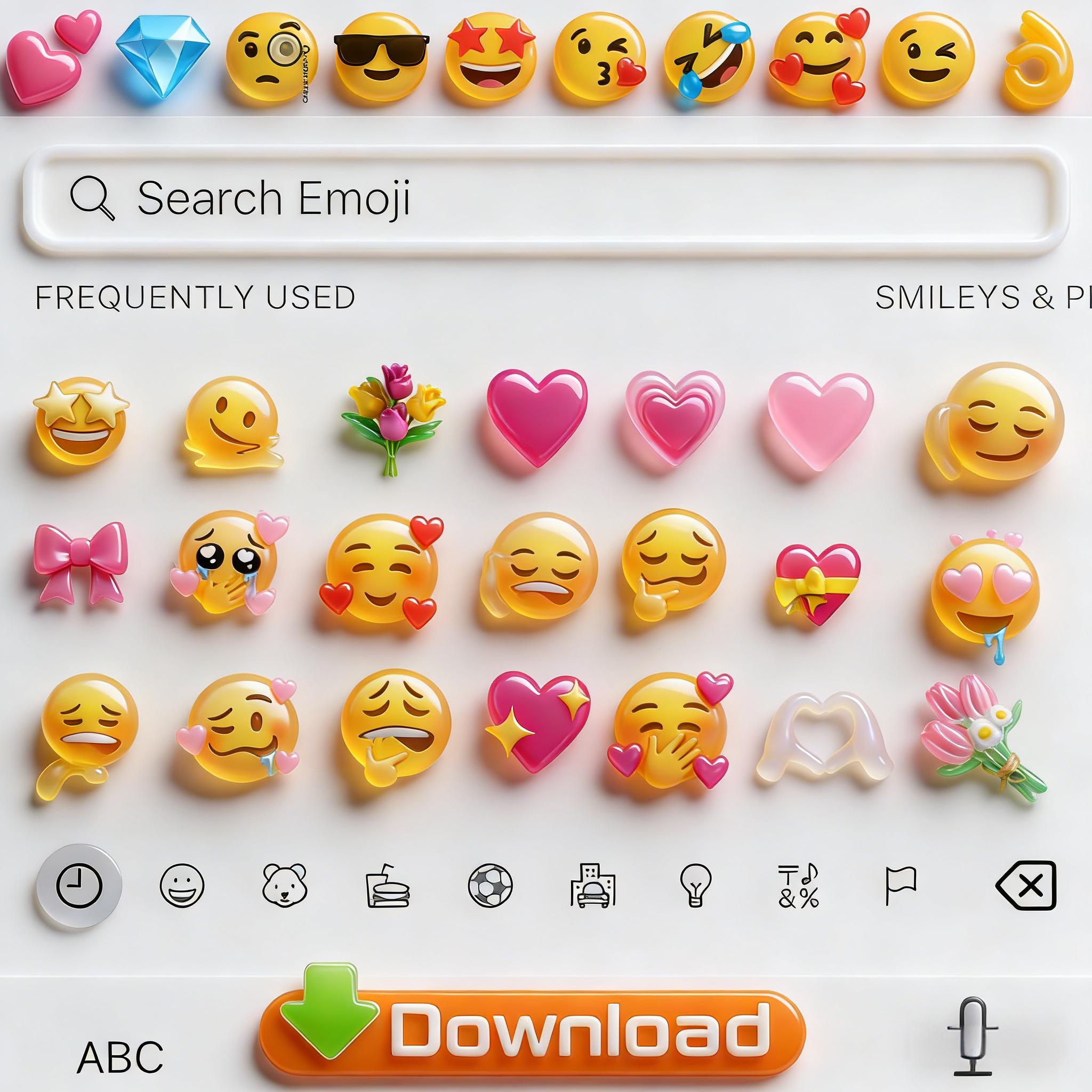 Sticker & Emoji Facebook ad