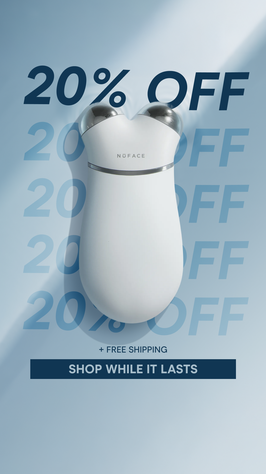 NuFACE Facebook ad