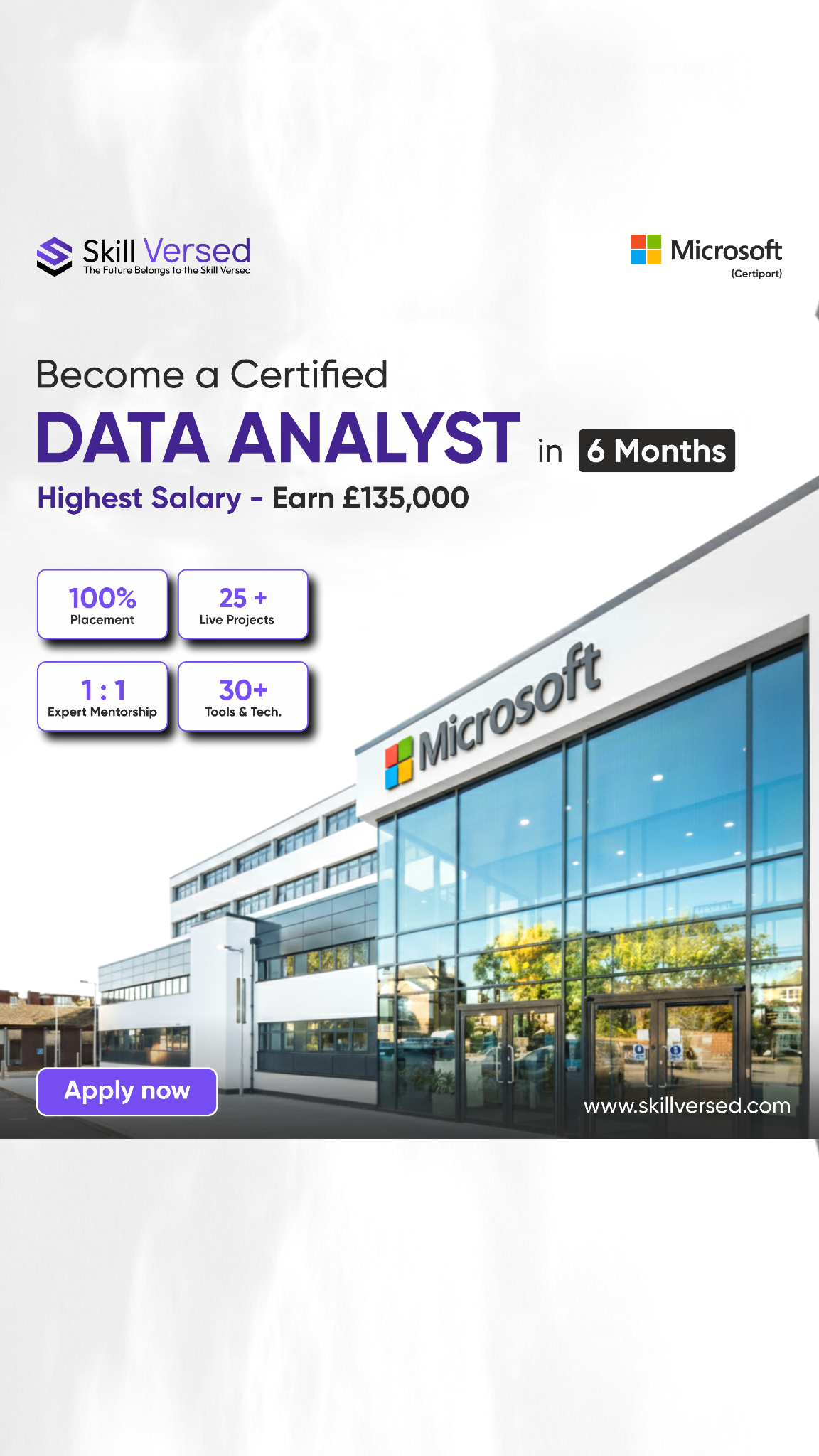 Skill Versed Facebook ad from Nov 13, 2025