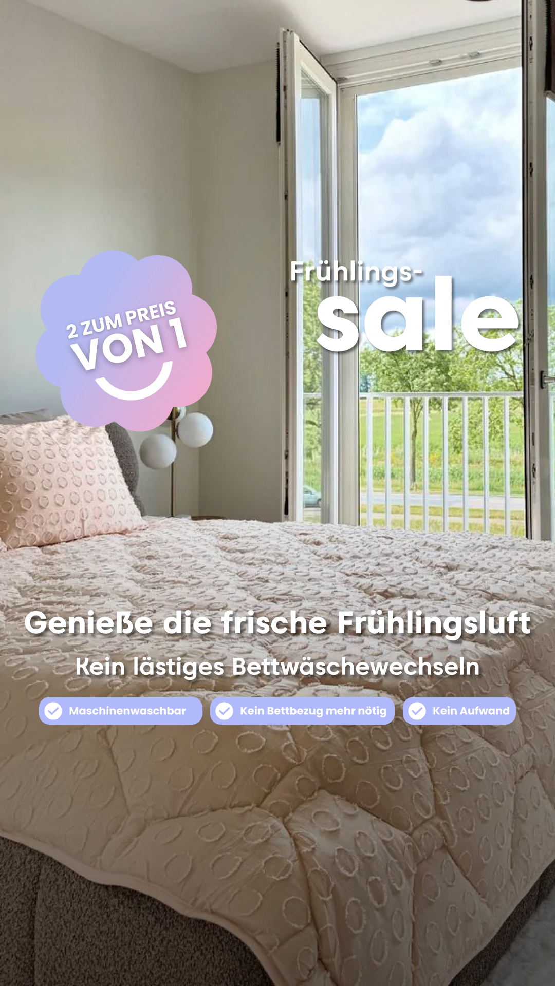 Thehappybed.de Facebook ad
